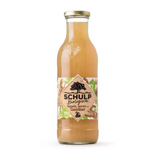 [1870] Schulp - groot appel, Peer & Gember 750ml BIO   