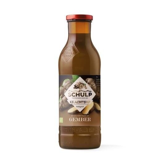 [1946] Schulp - Krachtsap Pure Gember BIO 750ml    