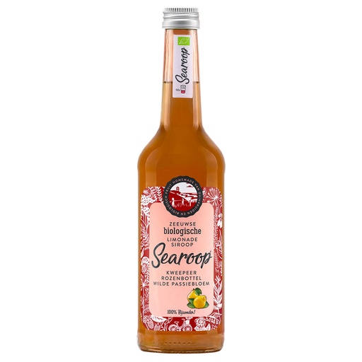 [9545] Searoop - Kweepeer Rozenbottel Passiebloem 500 ml BIO