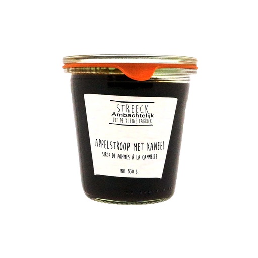 [22071] Streeck - Appelstroop kaneel Weckpot 330 g    