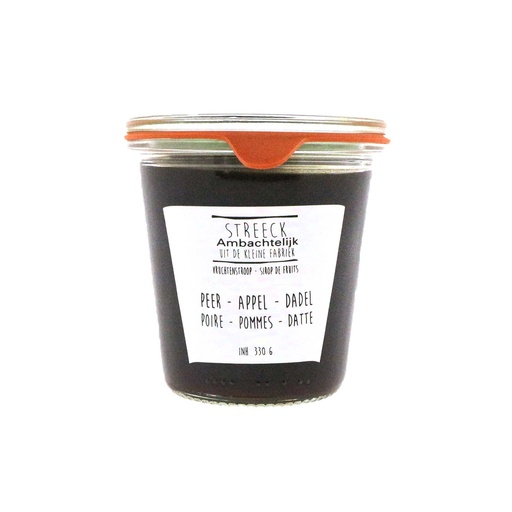 [22074] Streeck - Peer Appel Dadel Stroop Weck 330 g 