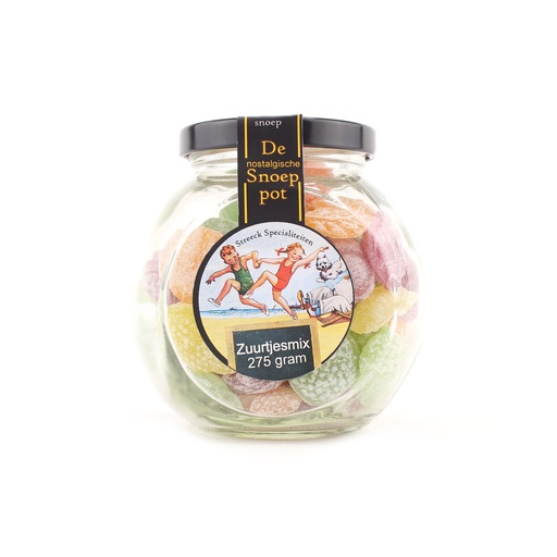 [22204] Streeck - Zuurtjesmixbonbon pot 275 g