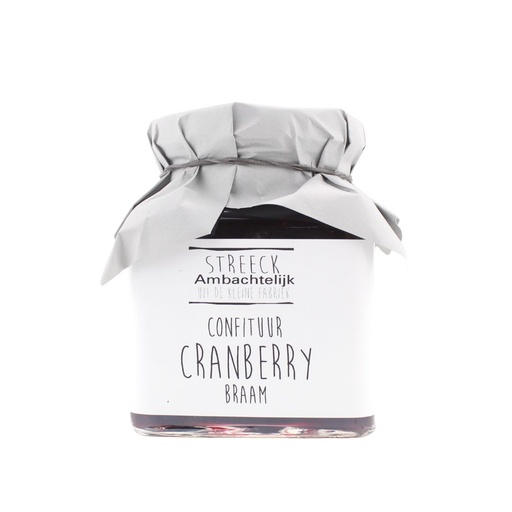 [22806] Streeck Ambachtelijk - Confiture Cranberry Braam 340 g