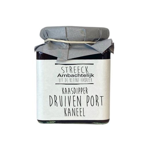 [22836] Streeck Ambachtelijk - Kaasdip Druif Port Kan. 245 g   