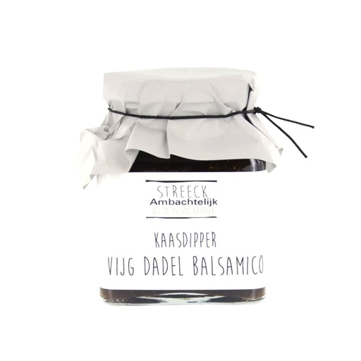 [22820] Streeck Ambachtelijk - Kaasdip Vijg dadel balsamico 340 g   