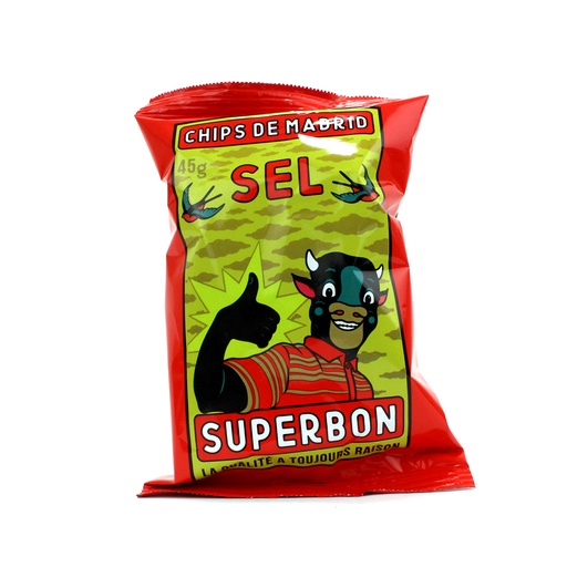 [6945] Superbon - Chips Salt 45 g      