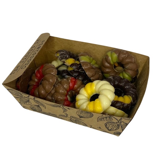 [11956] The Finest in Chocolate - Kerstkransjes Picasso 175 g      