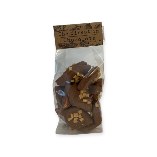 [11951] The Finest in Chocolate - Luxe Choco Spek Melk met Decoratie 120 g  