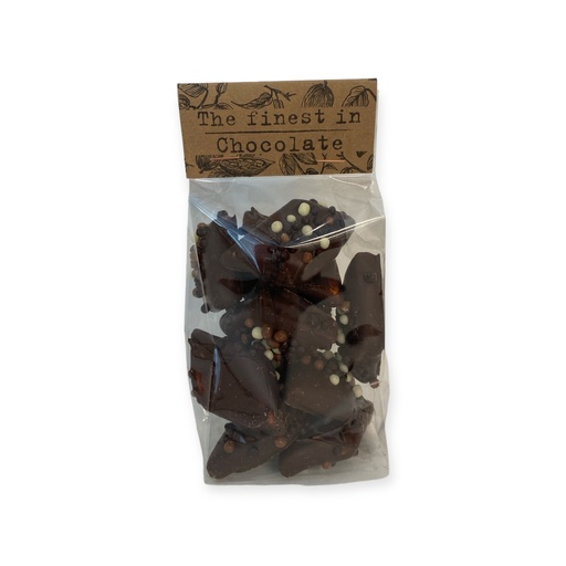[11950] The Finest in Chocolate - Luxe Choco Spek Puur met Decoratie 120 g  