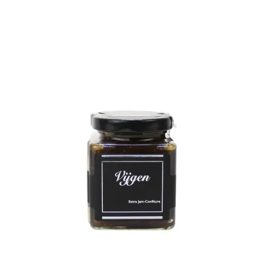 [7126] Theo van Woerkom - Confiture Vijgen Vierkant 245 g