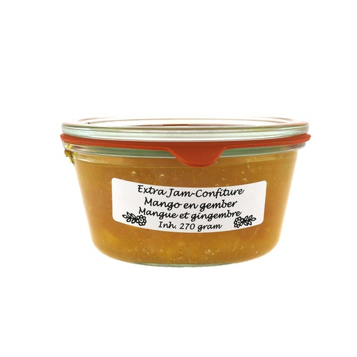 [7167] Theo van Woerkom - Extra Jam-Confiture Mango Gember 270 g
