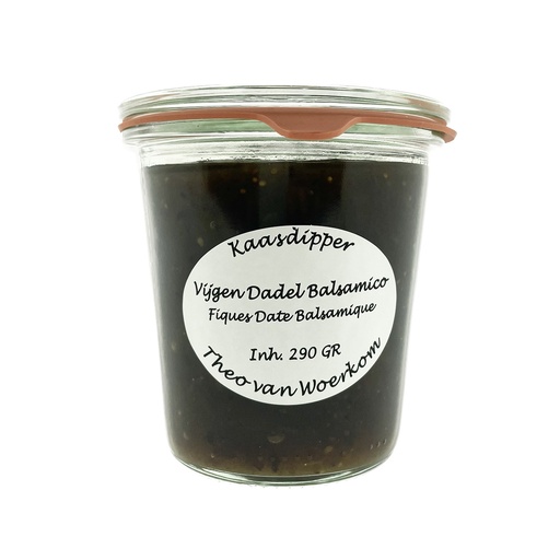 [5149] Theo van Woerkom - Kaasdipper Vijg Dadel Bals. 290 g    