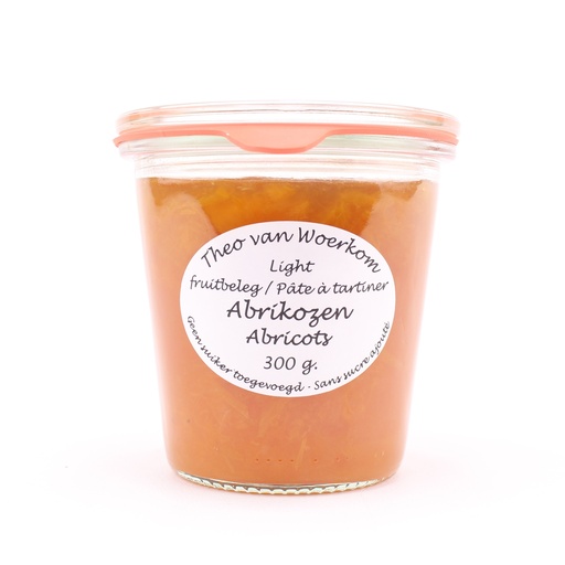 [5031] Theo van Woerkom - Abrikozen Light 300 g    