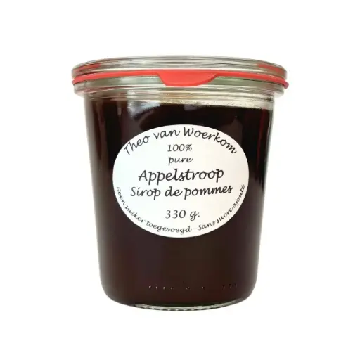 [5033] Theo van Woerkom - Appelstroop Light 330 g     