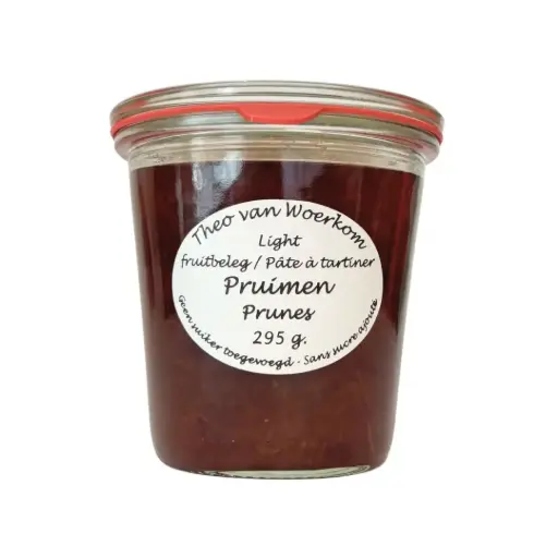[5035] Theo van Woerkom - Rode pruimen light 295 g    