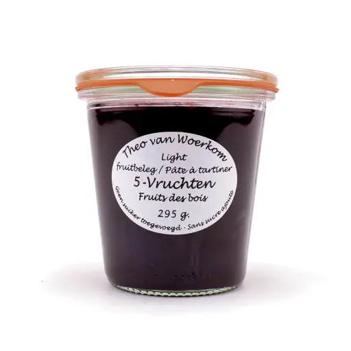 [5038] Theo van Woerkom - Vijf Vruchten Light 295 g    