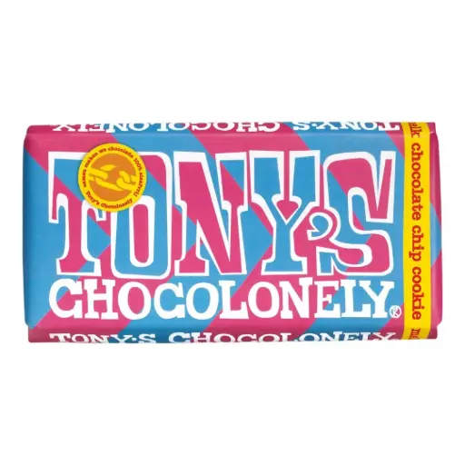 [90019] Tony's Chocolonely - Melk Choc Chip Cookie 180 g