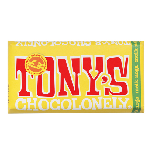 [90004] Tony's Chocolonely - Melk Noga 180 g