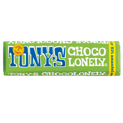 [90045] Tony's Chocolonely - Puur Amandel Zeezout 47 g