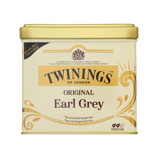 [6203] Twinings - Earl Grey blik 200 g    