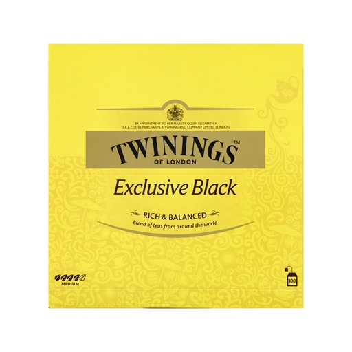 [6215] Twinings - Exclusive Black Tea 100st     