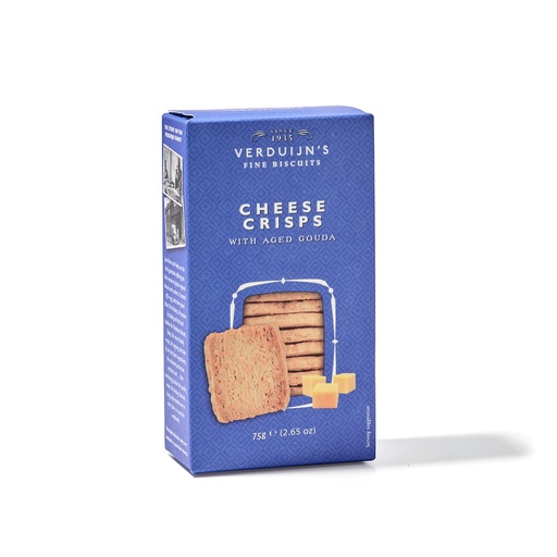 [6755] Verduijn's Fine Biscuits - Kaasbladerdeeg Wafels 75 g