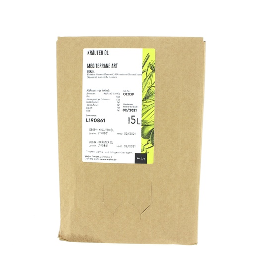 [5384] Wajos - Kruidenolie mediterraneo 5 L