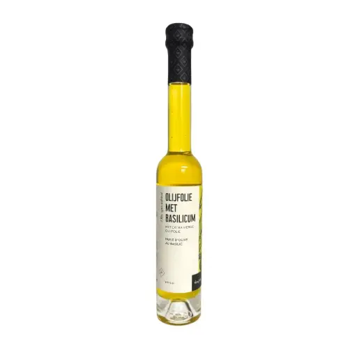 [5456] Wajos - Olijfolie met Basilicum 100 ml