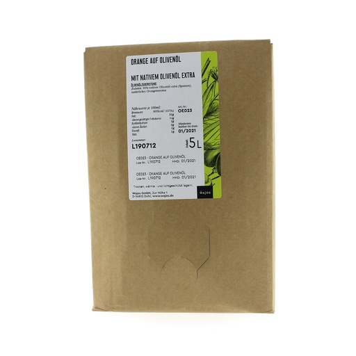 [5392] Wajos - Olijfolie met Sinaasappel 5 L   