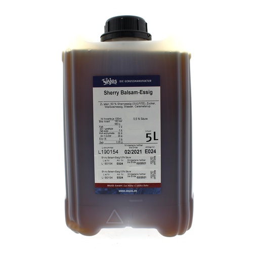 [5340] Wajos - Balsam Torro Sherryazijn 5 L      
