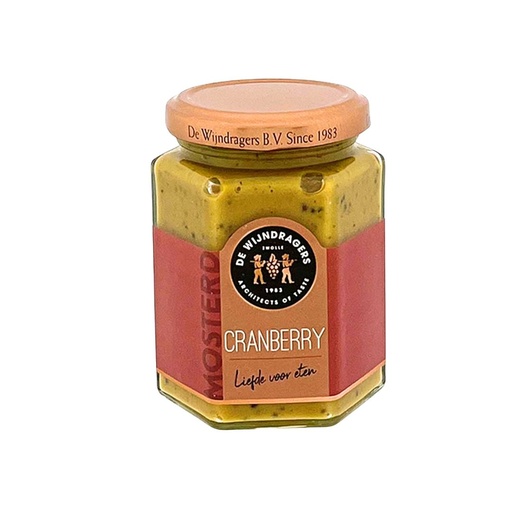 [11338] Wijndragers - Cranberry Mosterd 195 g      