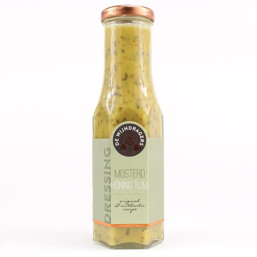 [1183] Wijndragers - Mosterd honing tijmsaus 250 ml    