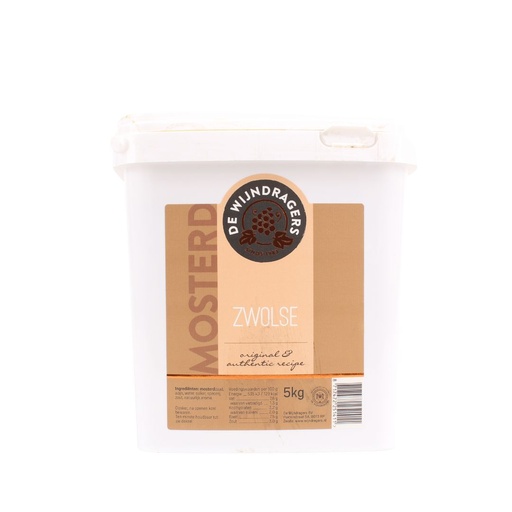 [1124E] Wijndragers - Zwolse mosterd (naturel) 5 kg    
