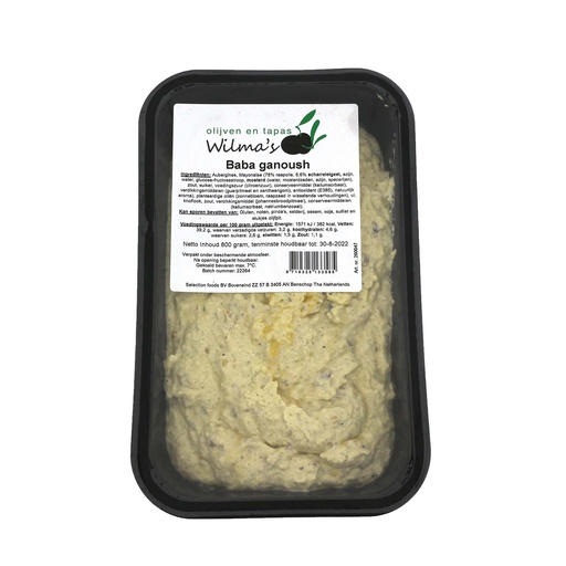 [18009] Wilma's - Baba Ganoush 800 g     