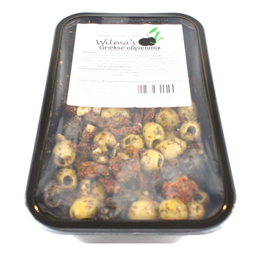 [18061] Wilma's - Griekse Olijvenmix 800 g     