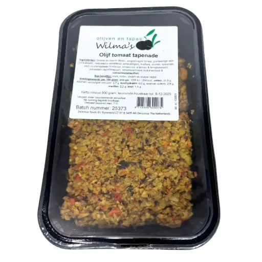 [18151] Wilma's - Olijf Tomaat Tapenade 800 g     