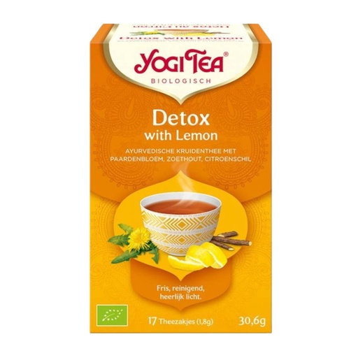 [7501] Yogi Tea - Detox with Lemon 17 TB BIO
