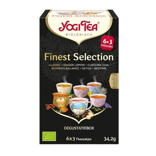 [7542] Yogi Tea - Finest Selection NL-FR 18 TB BIO
