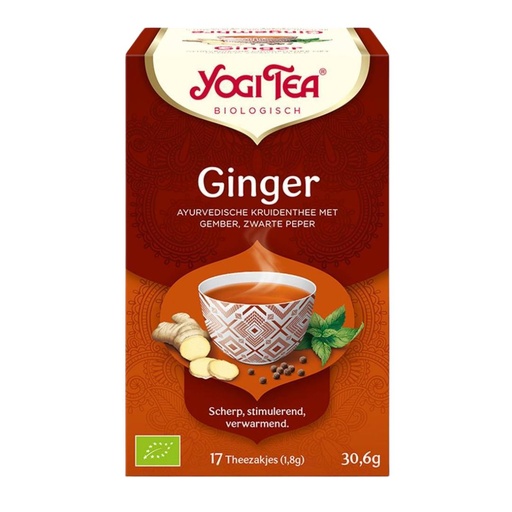 [7529] Yogi Tea - Ginger 17 TB BIO