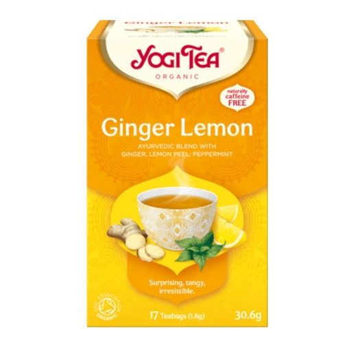 [7531] Yogi Tea - Ginger Lemon 17 TB BIO