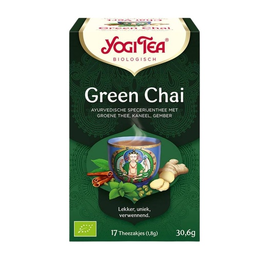 [7581] Yogi Tea - Green Chai 17 TB BIO