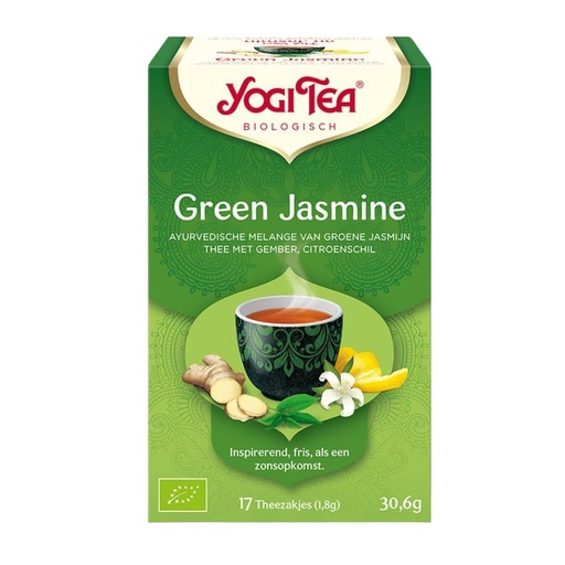 [7585] Yogi Tea - Green Jasmine 17 TB BIO