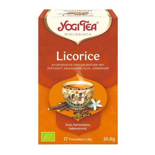 [7506] Yogi Tea - Liquorice 17 TB BIO