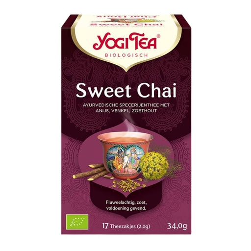 [7518] Yogi Tea - Sweet Chai 17 TB BIO