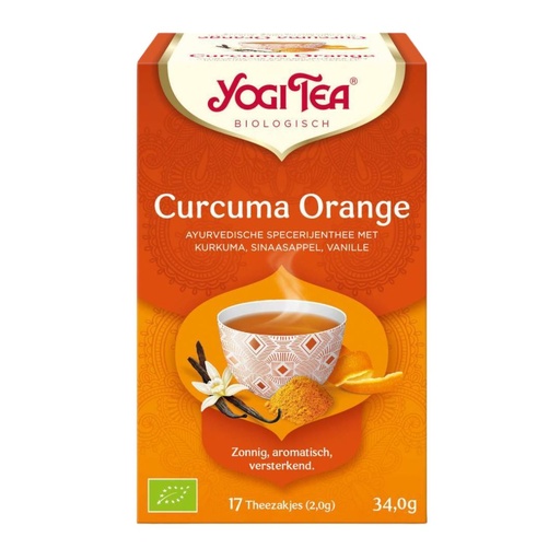 [7513] Yogi Tea - Turmeric Orange 17 TB BIO