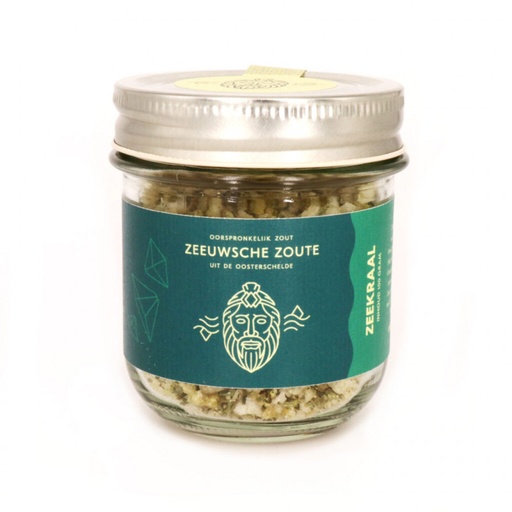 [21010] Zeeuwsche Zoute - Glazen Pot Zeekraal 100 g    