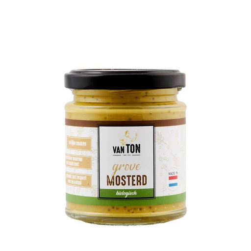[4100] Van TON - Grove Mosterd 170 g BIO