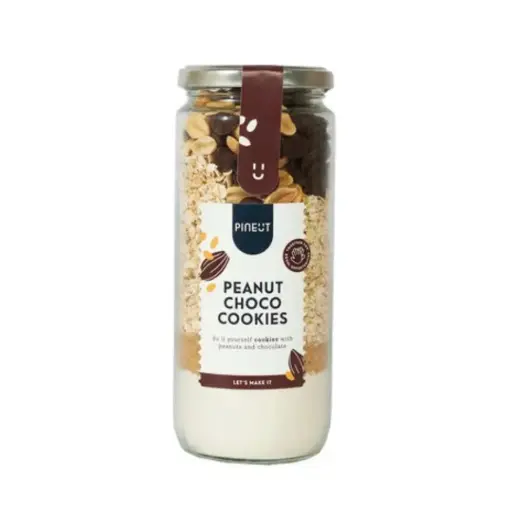 [4817] Pineut - Cake&Cookies - Peanut Choco Cookies Pot 323 g