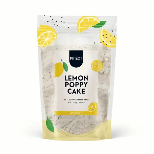 [4814] Pineut - Cake&Cookies - Lemon Poppy Cake Pouch 245g