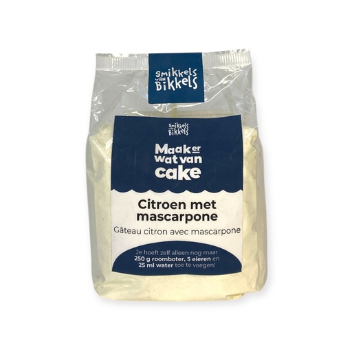 [38138] Smikkels van Bikkels -  Citroencake Mascarpone 400 g